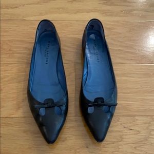 Marc Jacobs leather flats. Made in Italy